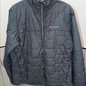 Columbia Men's Charcoal Puffer Jacket